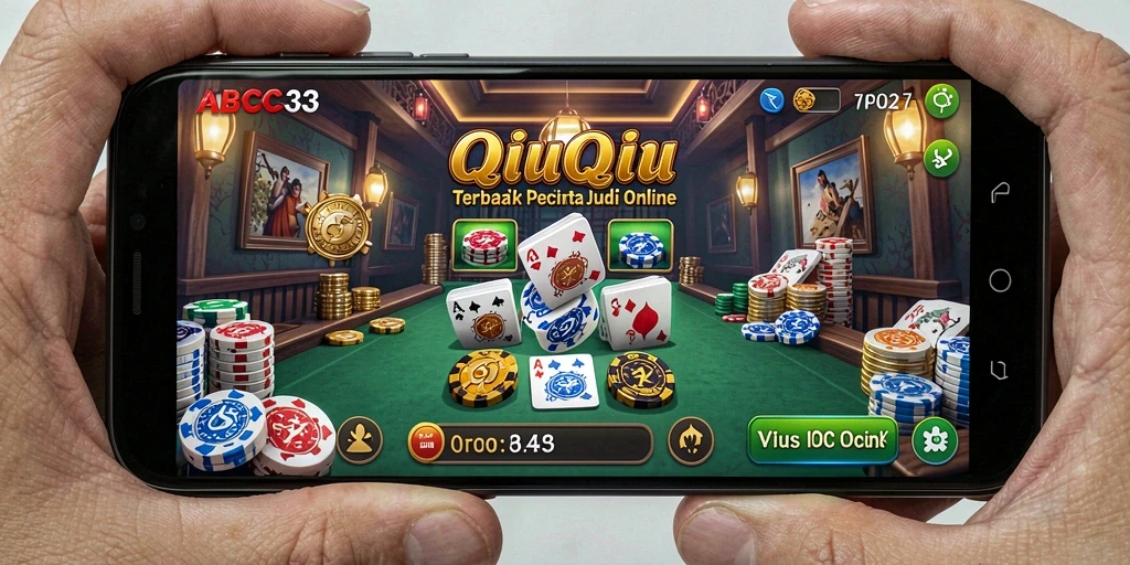 Tampilan gameplay QiuQiu yang menarik dalam ABC33.