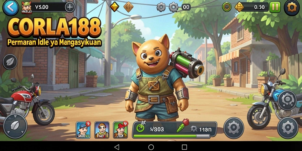 Tampilan gameplay seru dan santai dari CORLA188