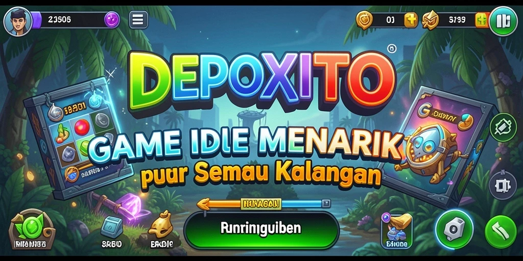 Tampilan menarik dari gameplay DEPOXITO yang menampilkan aktivitas karakter.