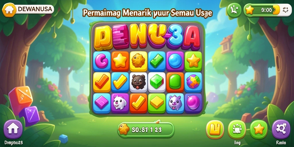 Tangkapan layar DEWANUSA menampilkan gameplay seru dan penuh warna.