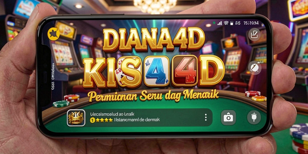 Screenshot gameplay DIANA4D menampilkan keseruan permainan Kasino.