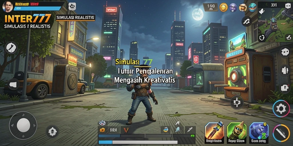 Tangkapan layar gameplay INTER77 yang menunjukkan pengalaman simulasi menarik.