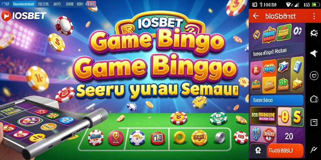 Tampilan menarik gameplay Bingo di IOSBET.
