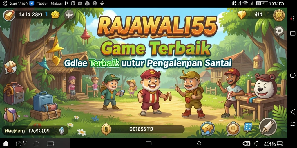 Tampilan menarik dari gameplay RAJAWALI55 yang menghibur.