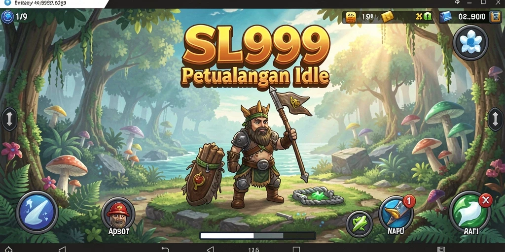Tangkapan layar gameplay SL999 menampilkan proses pengelolaan sumber daya yang menarik.